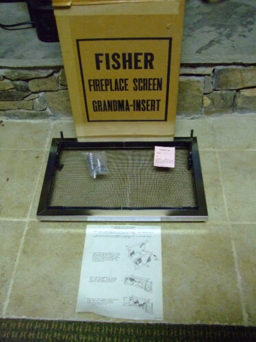 Do All Fisher Fireplace Screens Say FISHER?
