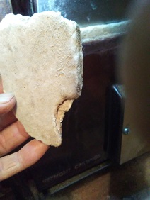 Can you cement a piece of refractory back on?