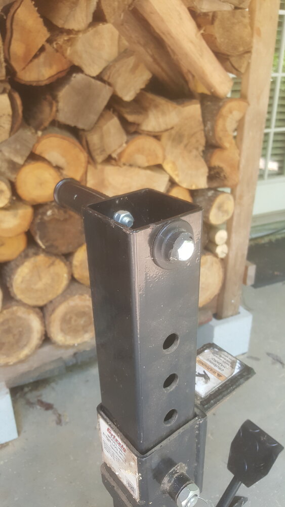 broken splitter handle