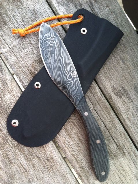 A couple new knives from the forge
