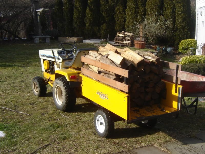 My new wood hauler