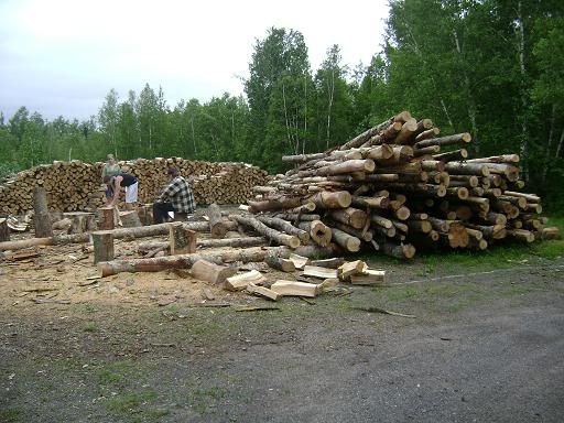 How many times (on average) do you have to handle your firewood?