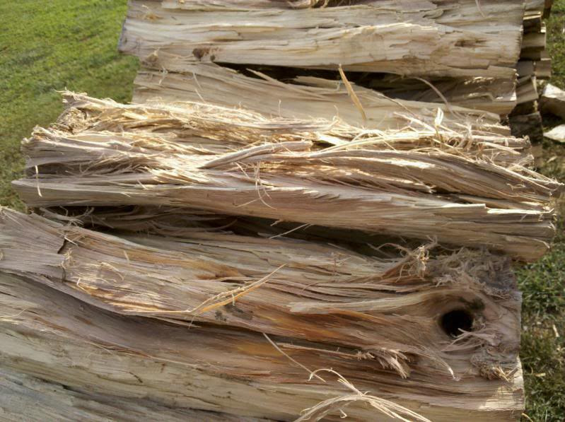 stringy firewood