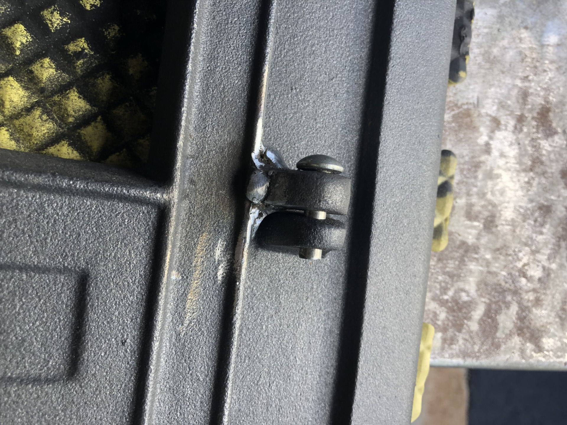 Enviro Empress decorative iron door hinge broke & door knob is scratched & dented! Oh No!?