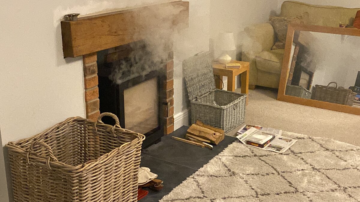 Problems with new Portway Arundel stove, smoke in room