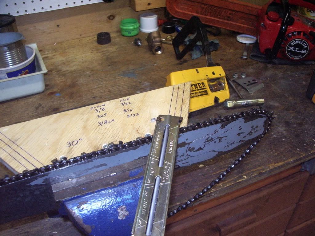 Advice/tips on chain sharpening needed