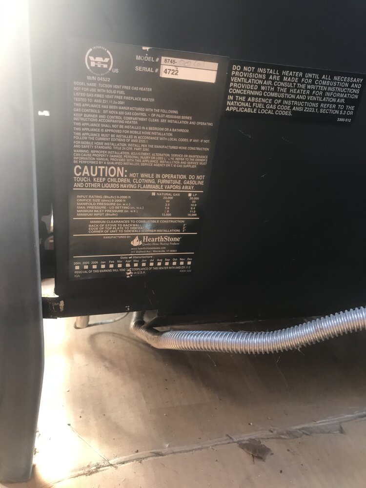 How much is my Hearthstone TUCSON (Model 8745) Gas-Fired Vent-Free Heater worth?? Do people still use these? Are they dangerous? HELP?
