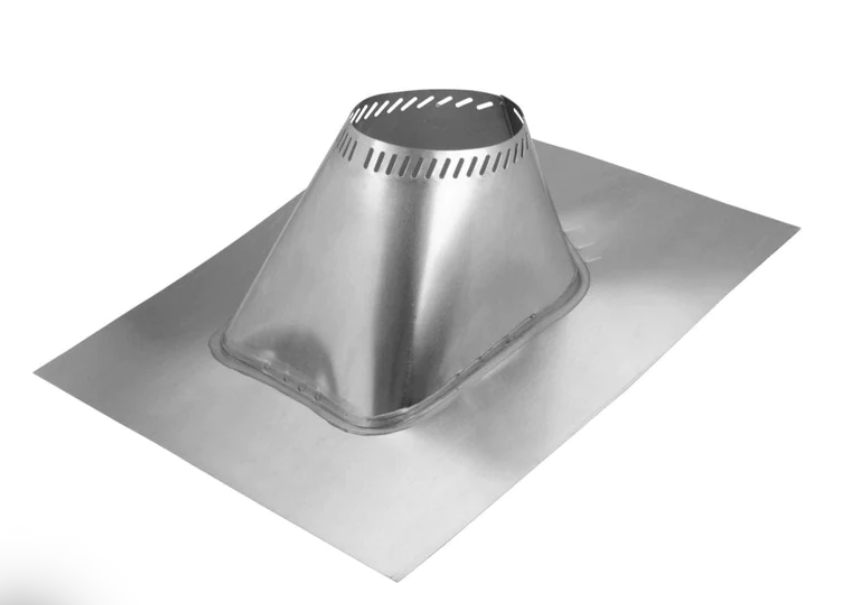 Pipe flashings for metal roofs