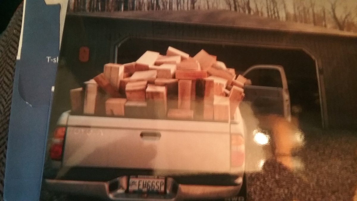 Will a cord of firewood fit in a pickup?