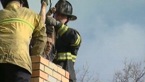 Calif. teen gets stuck in chimney