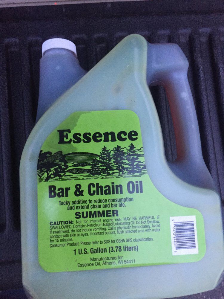 Bar oil!