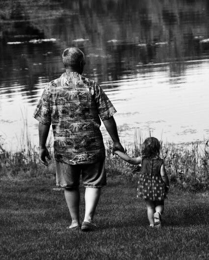 Took my grand daughter to the lake today.