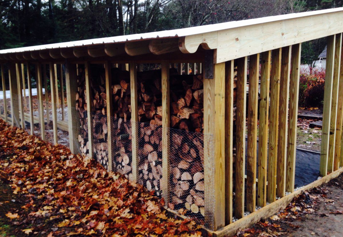 Started new wood shed
