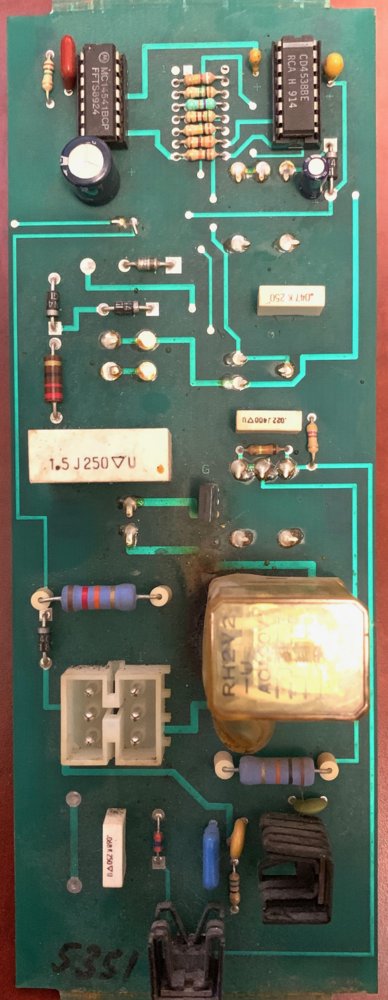 1990 Whitfield Advantage II Control Panel Blew Up (pics) - Suggestions?