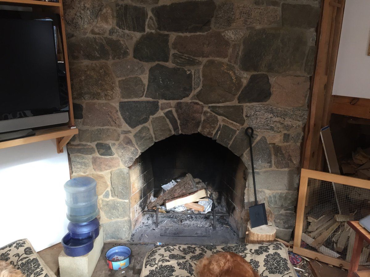 Fireplace design - air inlet question