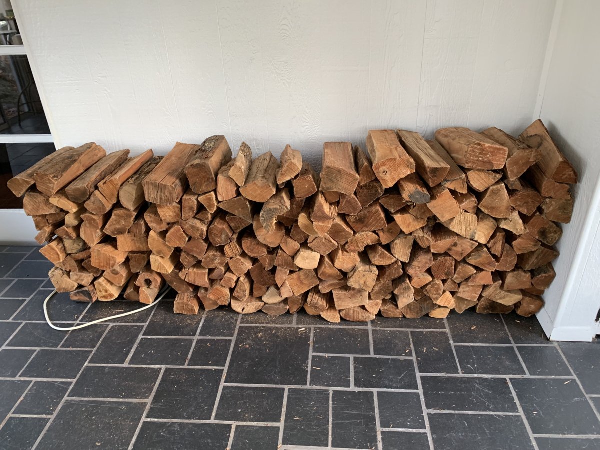 Do you store a stack of wood inside your home?