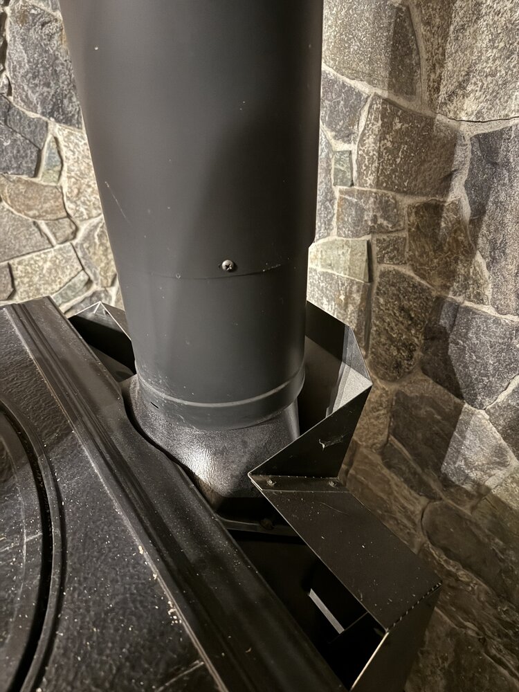 Ho do you sweep the chimney on a Jotul F500?