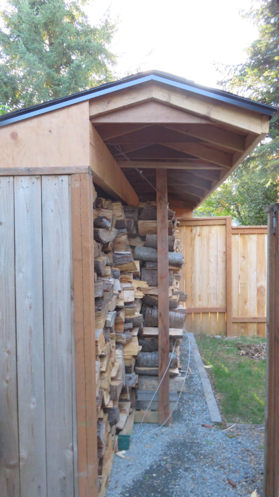 A few new wood sheds