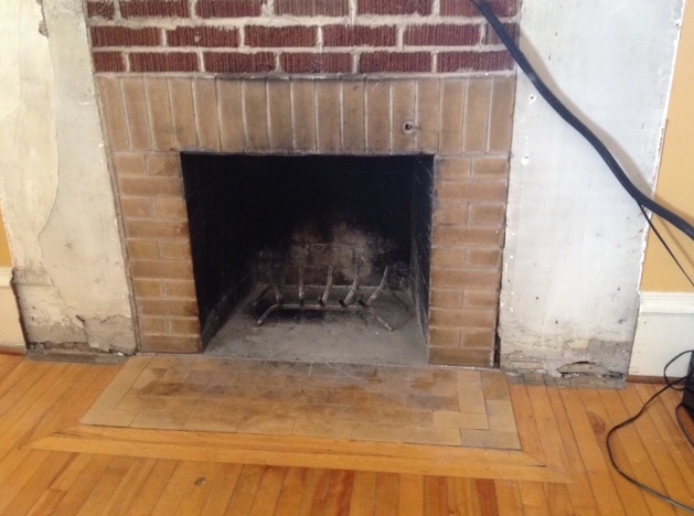 Can A Stone Slab Hearth Be Installed, How To Paint A Concrete Fireplace Hearthstone