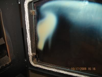 P68/Should the stove glass get this dirty this quick?