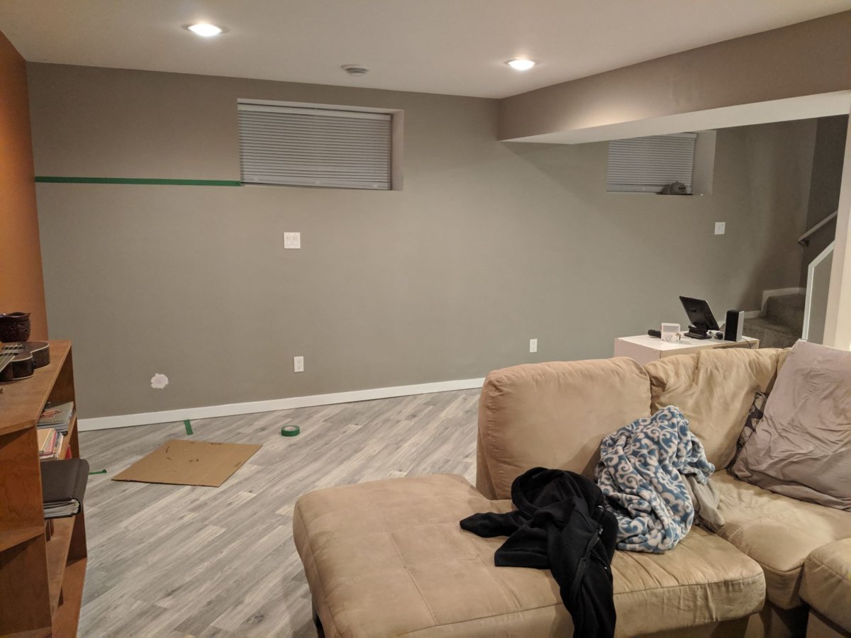 Planned basement install, constructive criticism welcomed!