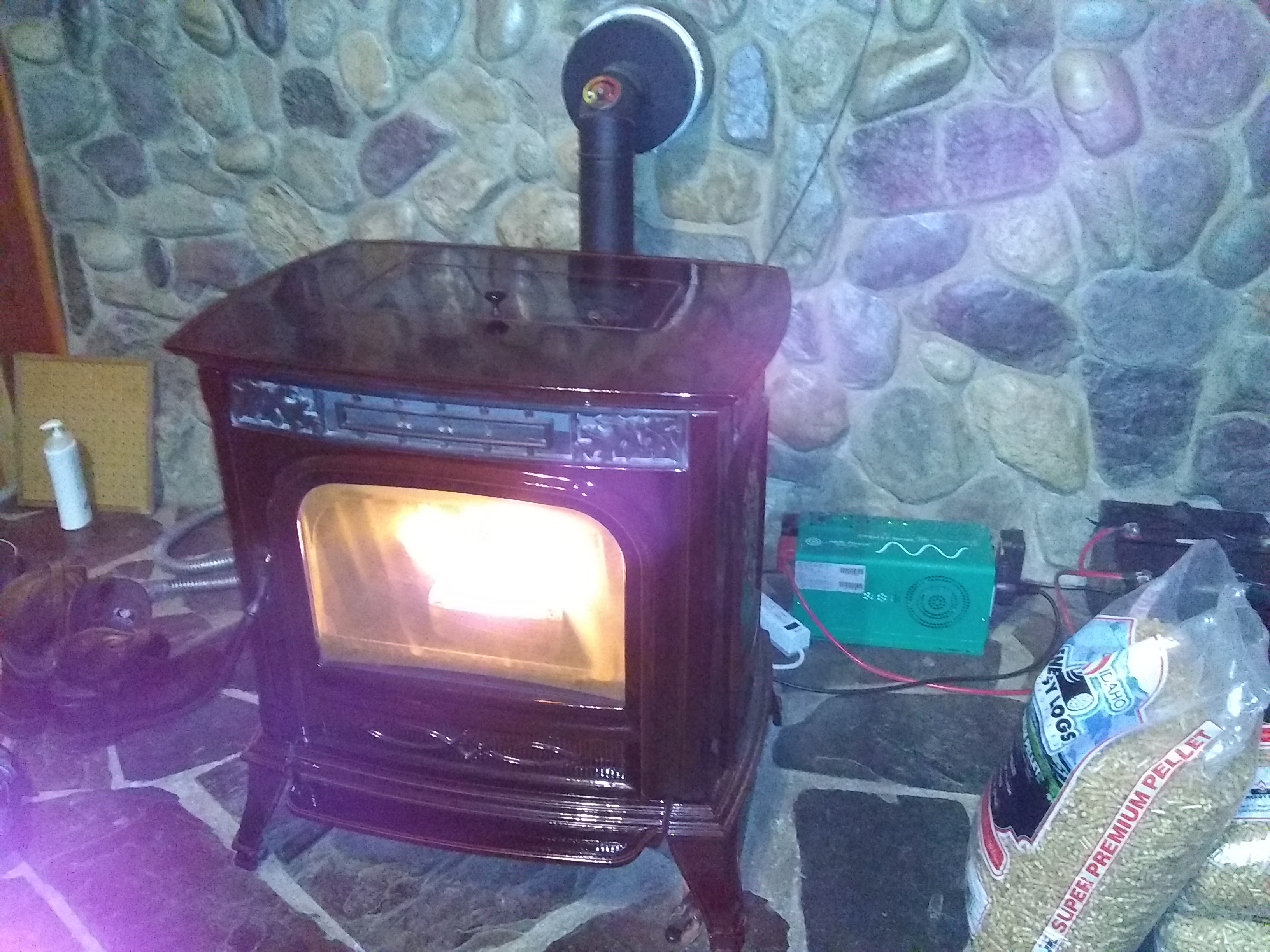 What pellet stove brand?