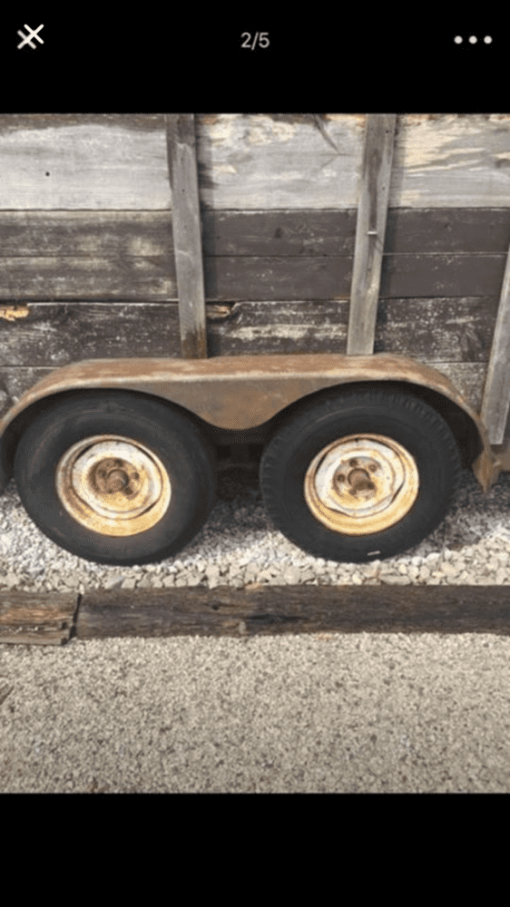 Trailer for hauling wood