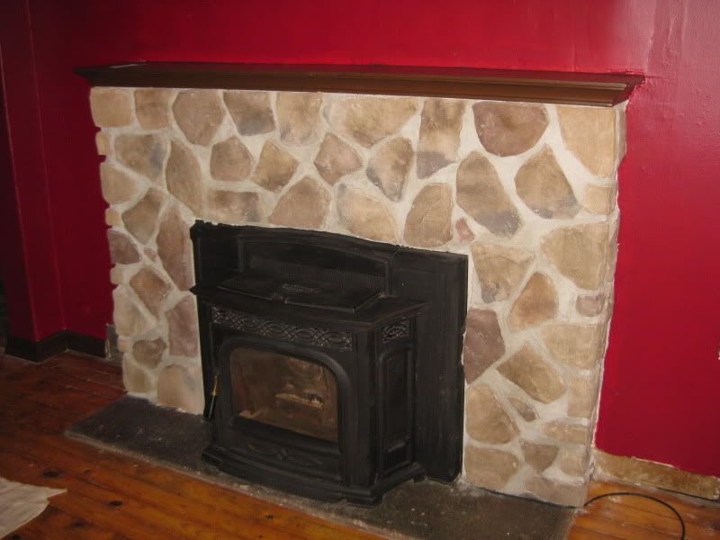 Pics of new Accentra install and hearth question