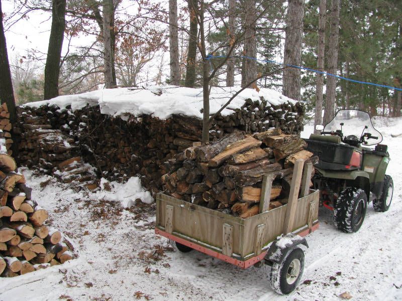 January's Firewood Came Early