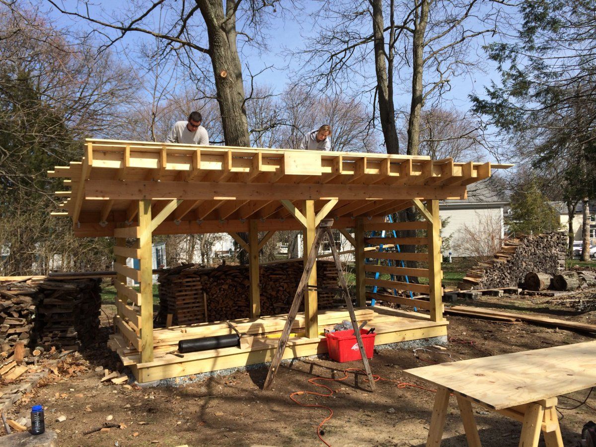 Wood Shed Build