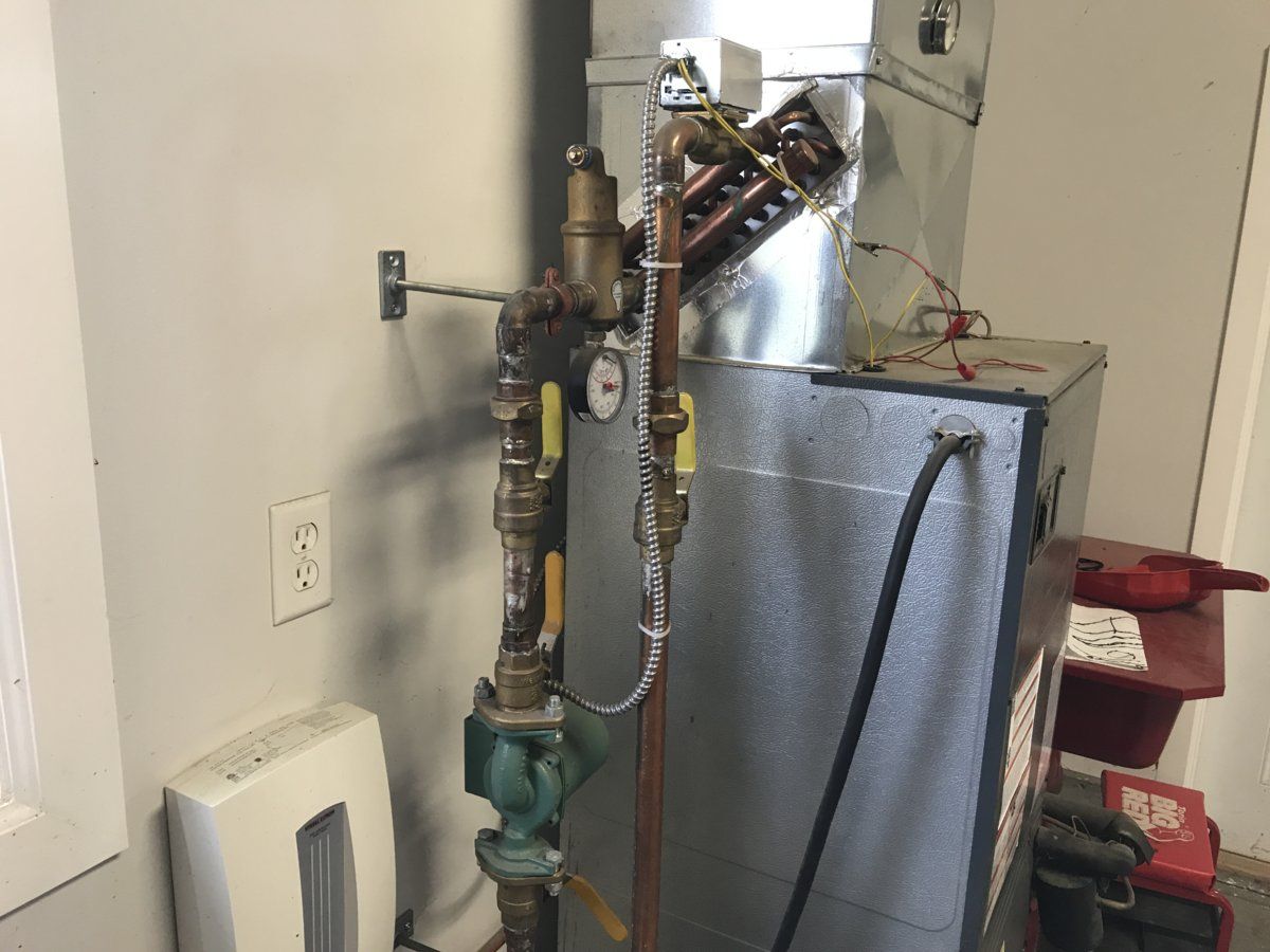 Circ pump, spirovent, and motorized ball valve location causing potential air intrusion