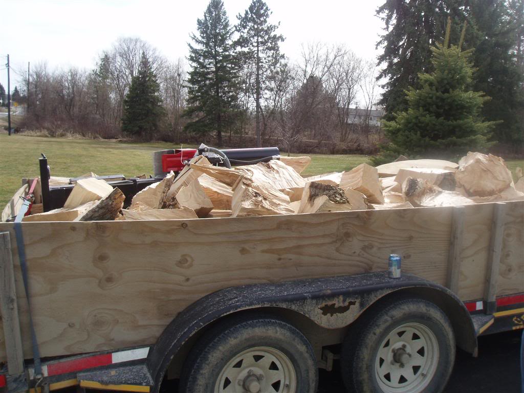 Big ash is down, picked the first load up tonight!(added pics 3/30)