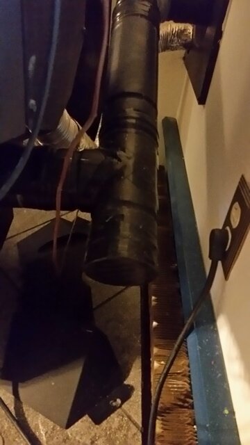 4" Pellet vent relocation/adaptor for different stove question