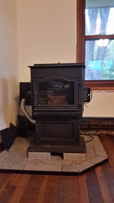 Help with install (swapping stove with different exhaust heights)