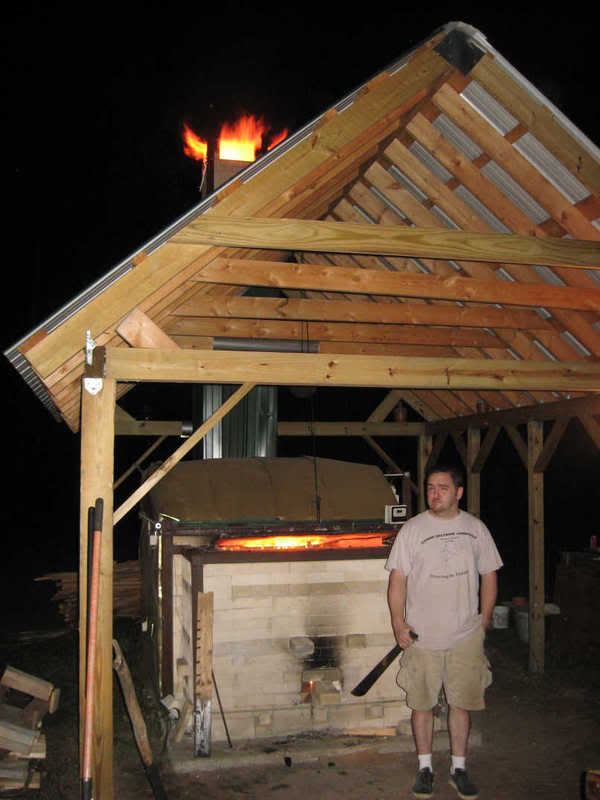 My russian fireplace / masonry stove