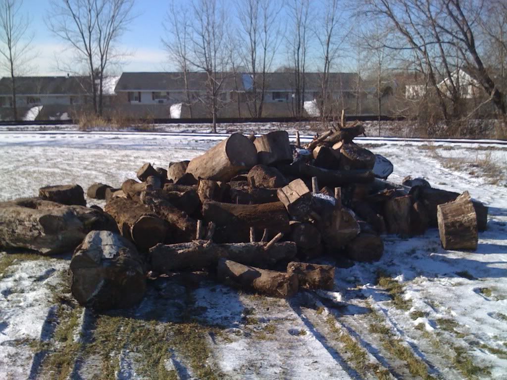 how much wood is this? two loads of 8 yard truck ****updated with pictures***