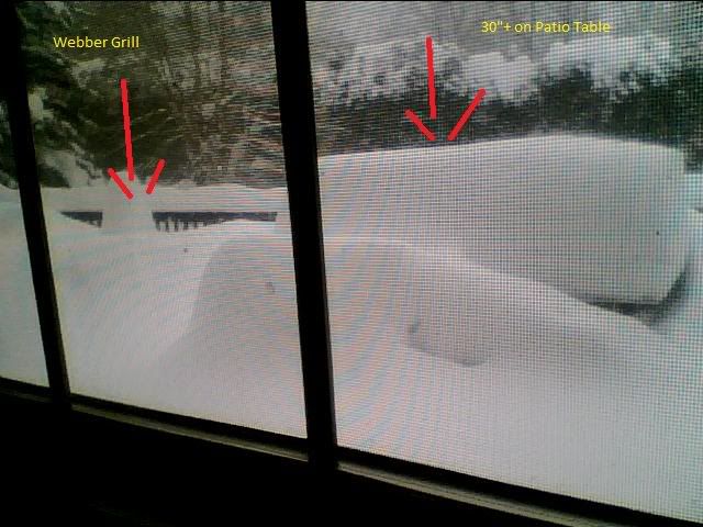 Rear or Top vent....?? Also, a picture of my back deck here in central MD