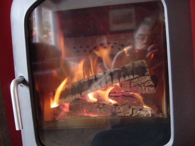 Picture of first burn.