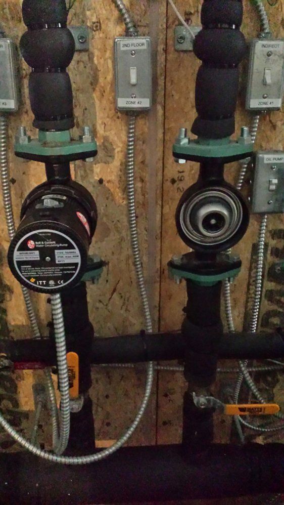 How to Convert to One Pump/Zone Valve Distribution?