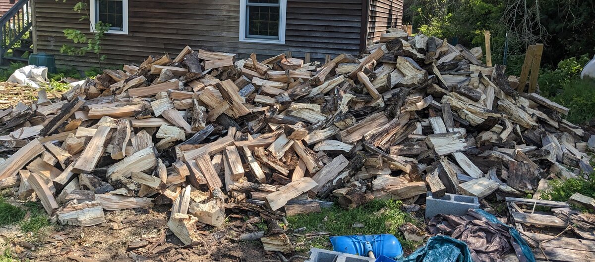 Think I need to make more firewood racks