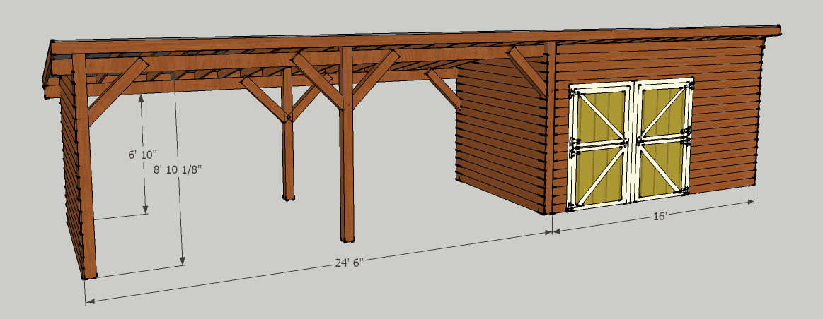 Looking for some input on wood shed.