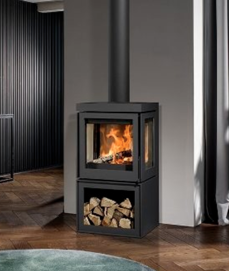 Central Wood Stove for Very Small Living Room?