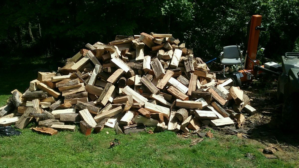 Finished this pile this weekend in 93 degree heat.