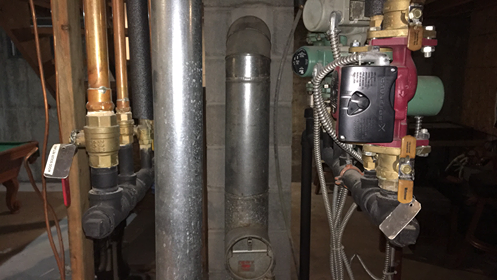 New home owner with a central boiler 6048