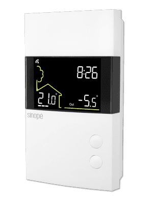 Smart thermostat Sinopé - Low voltage (24 Vac)