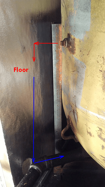 Heating Radiant Floor From Bottom of Storage