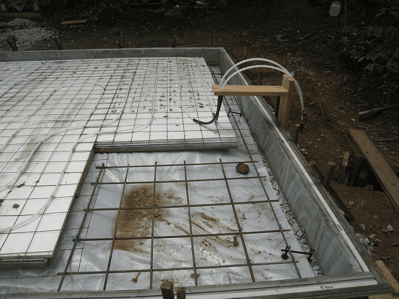 Boiler room floor slab questions