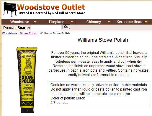 Stove Polishing - what I learned :-)