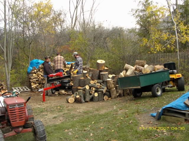 last fall wood cutting...dial-up warning - pics
