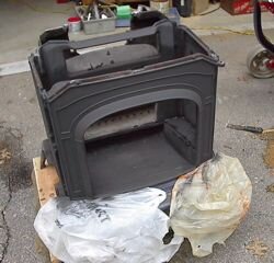 Rebuilding a  cast iron stove